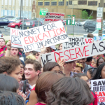 Philadelphia Students Protest Against School Budget Cuts